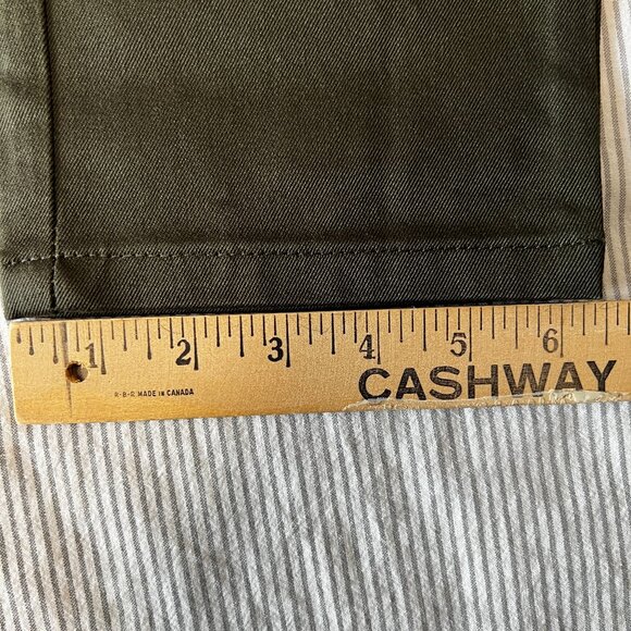 Zara Man Pleated Deep Green Trouser - Size 30 Men - Picture 8 of 9